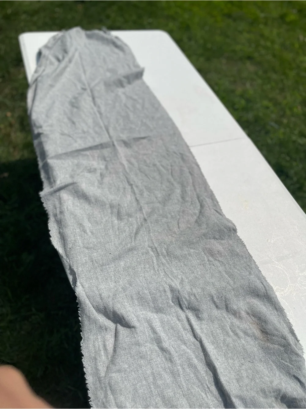 Classic Men's Gray Scarf - Soft Everyday Layer